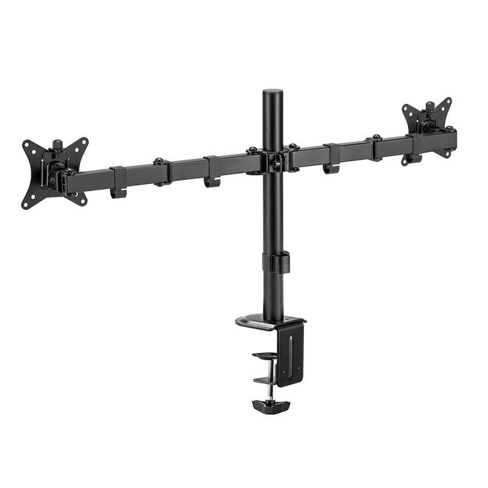 Starburst SB-MA-AMA024 Dual Monitor Desk Mount, Heavy Duty, Fully Adjustable, For 2 LED/LCD Screens Up To 27"