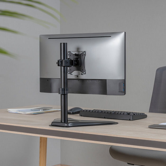 Starburst SB-MA-AMS01 Monitor Desk Mount, Free Standing, Heavy Duty, Fully Adjustable, For LED/LCD Screens Up To 27"