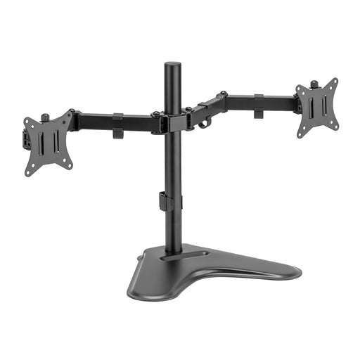 Starburst SB-MA-AMS024 Dual Monitor Desk Mount, Free Standing, Heavy Duty, Fully Adjustable, For 2 LED/LCD Screens Up To 27"